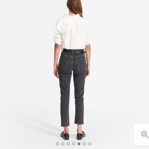Everlane high rise straight Jean